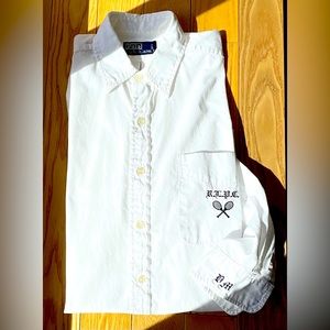 Polo by Ralph Lauren Embroidered Tennis Shirt